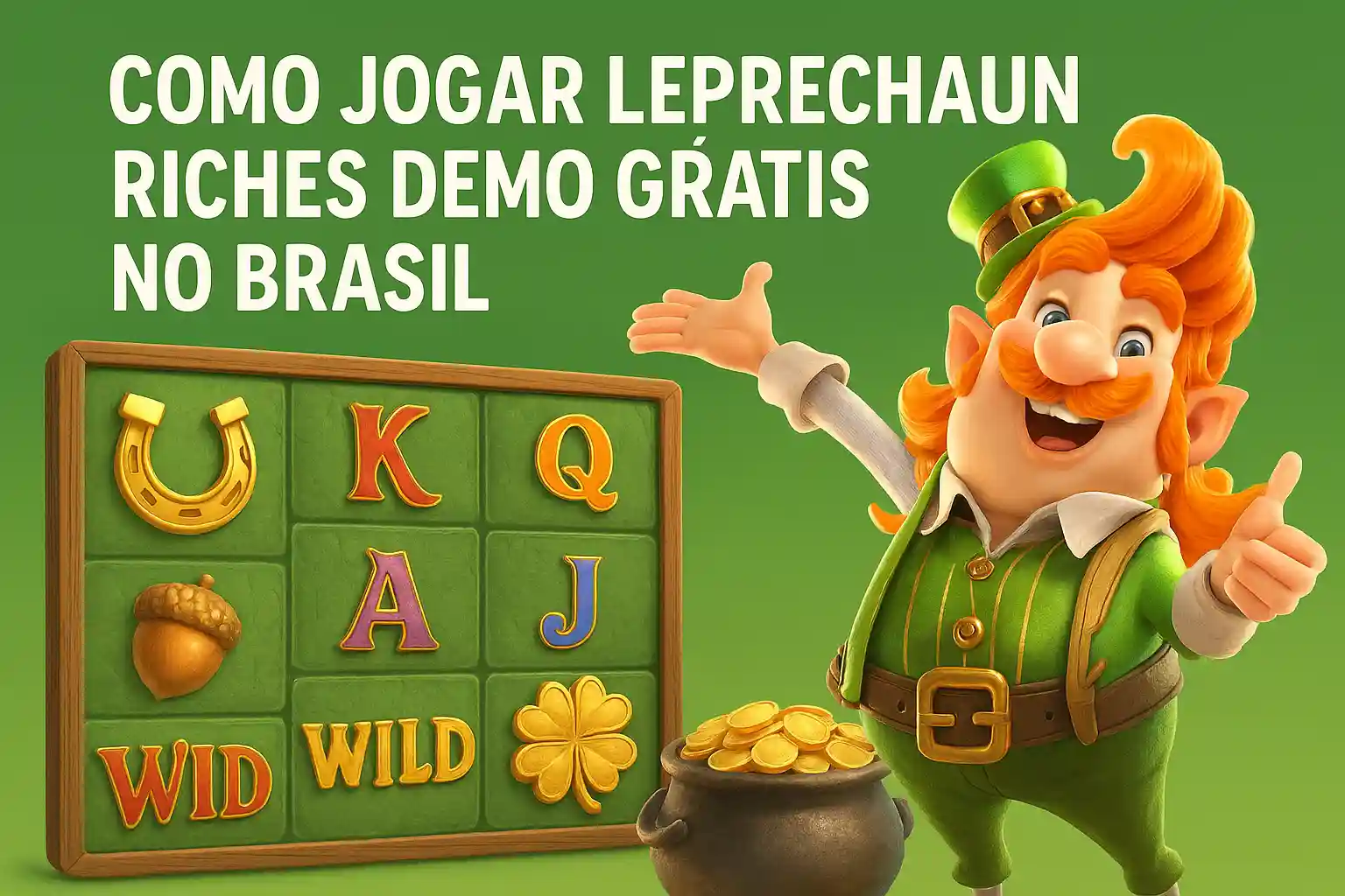 Jogo Leprechaun Riches Brasil