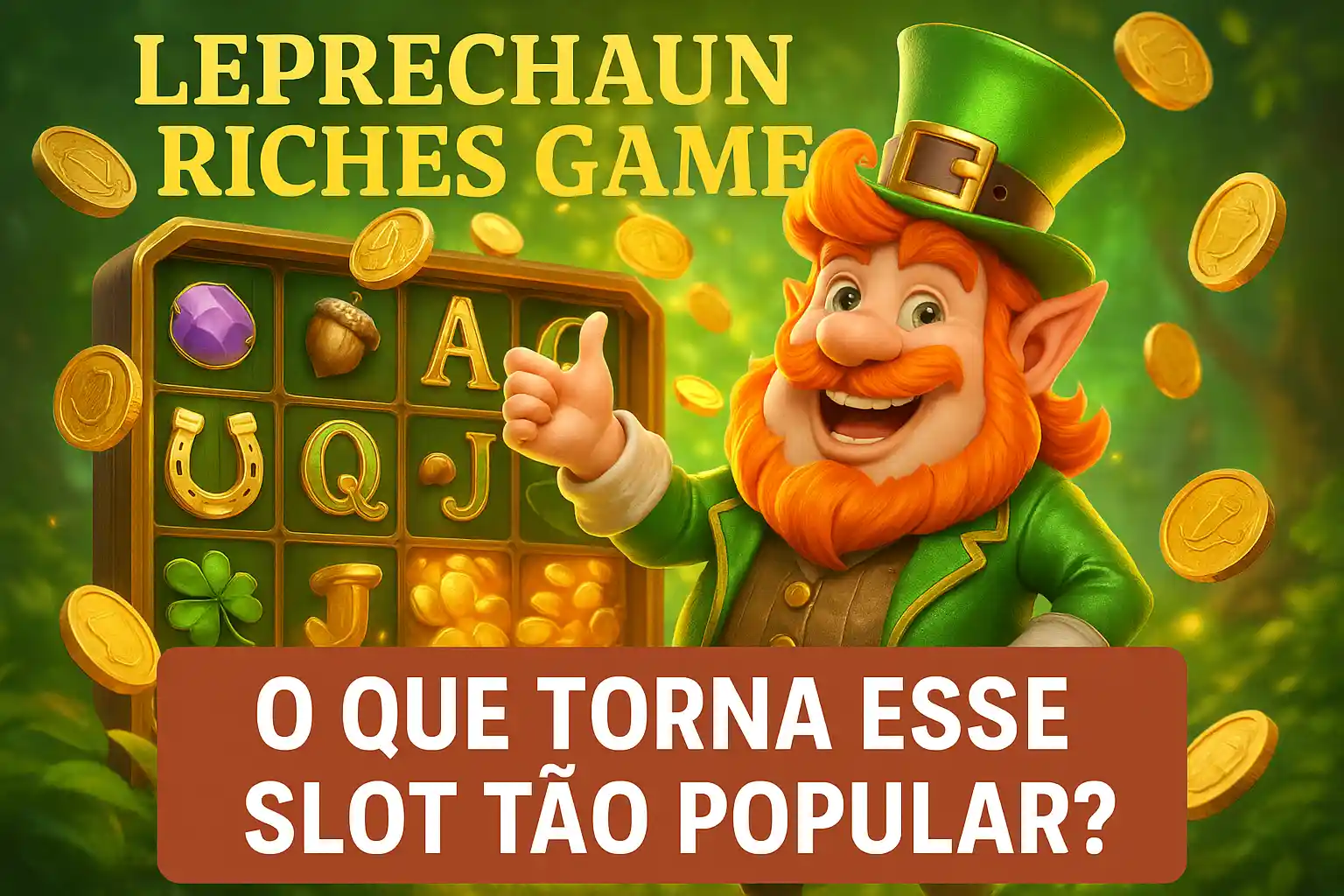 Popularidade do Jogo Leprechaun